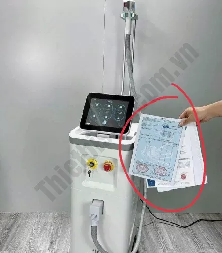 MÁY TRIỆT LÔNG Laser DIODE 12 BÓNG KÉP