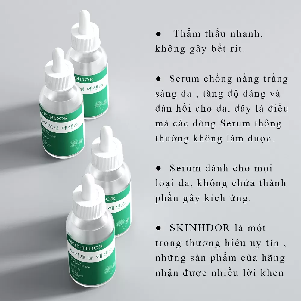 Serum Mờ Nám Sáng Da SKINHDOR