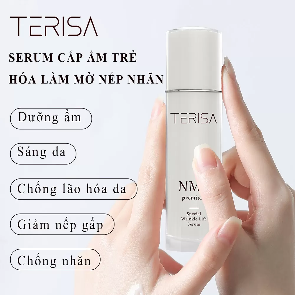 Serum cấp ẩm trẻ hóa làm mờ nếp nhăn Terisa